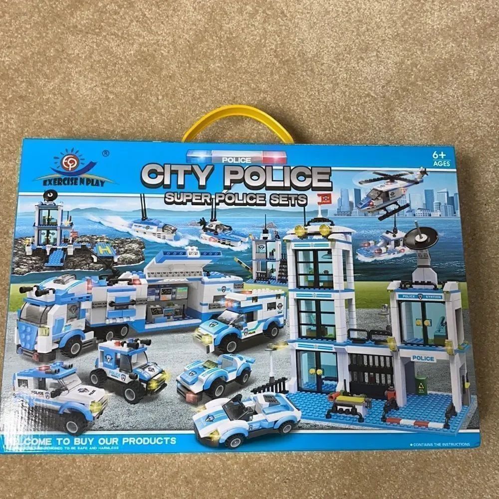 City Police Super Police Set NWT